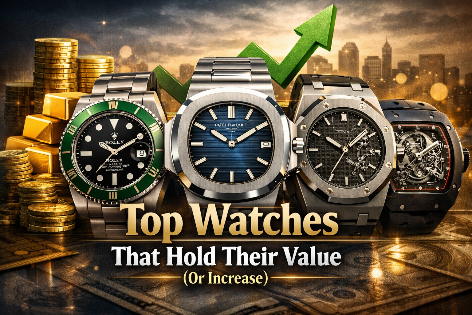 Top Watches That Hold Their Value (Or Increase)