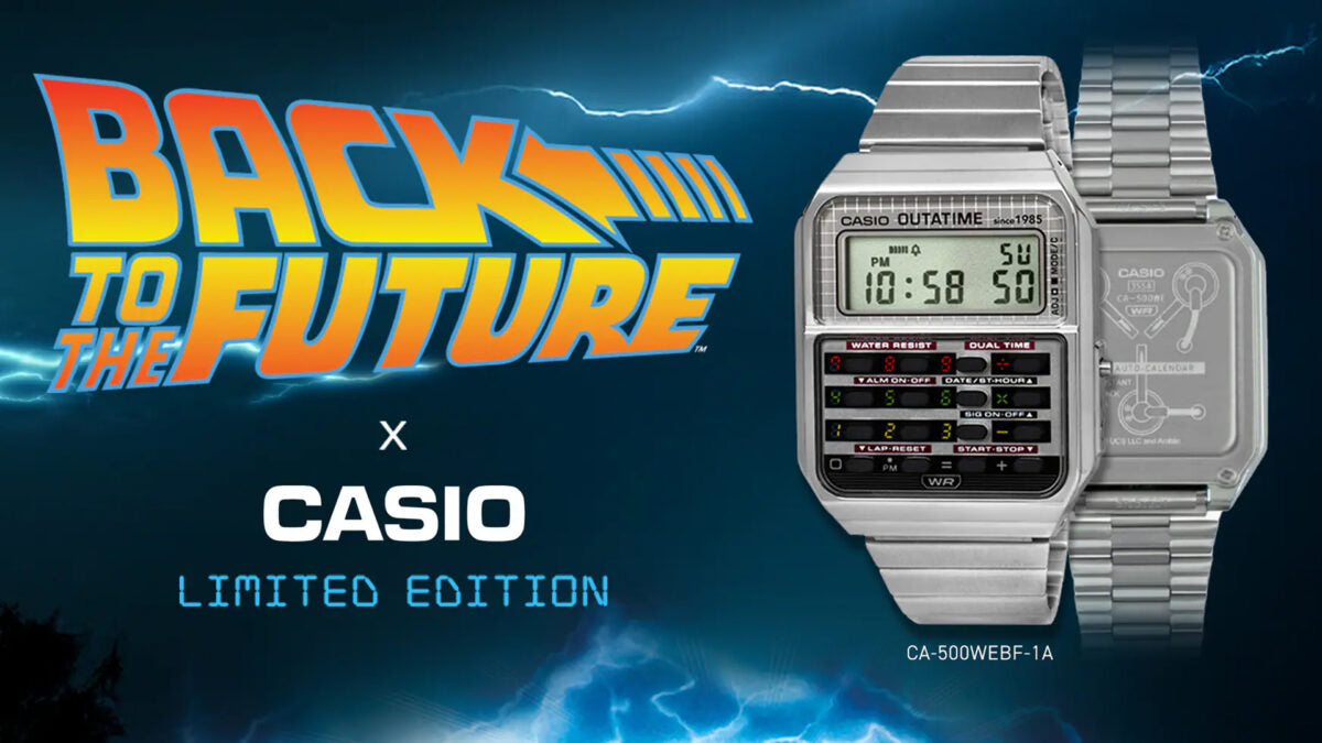 Step Into Time: The Casio CA‑500WEBF “Back to the Future” Limited Edition