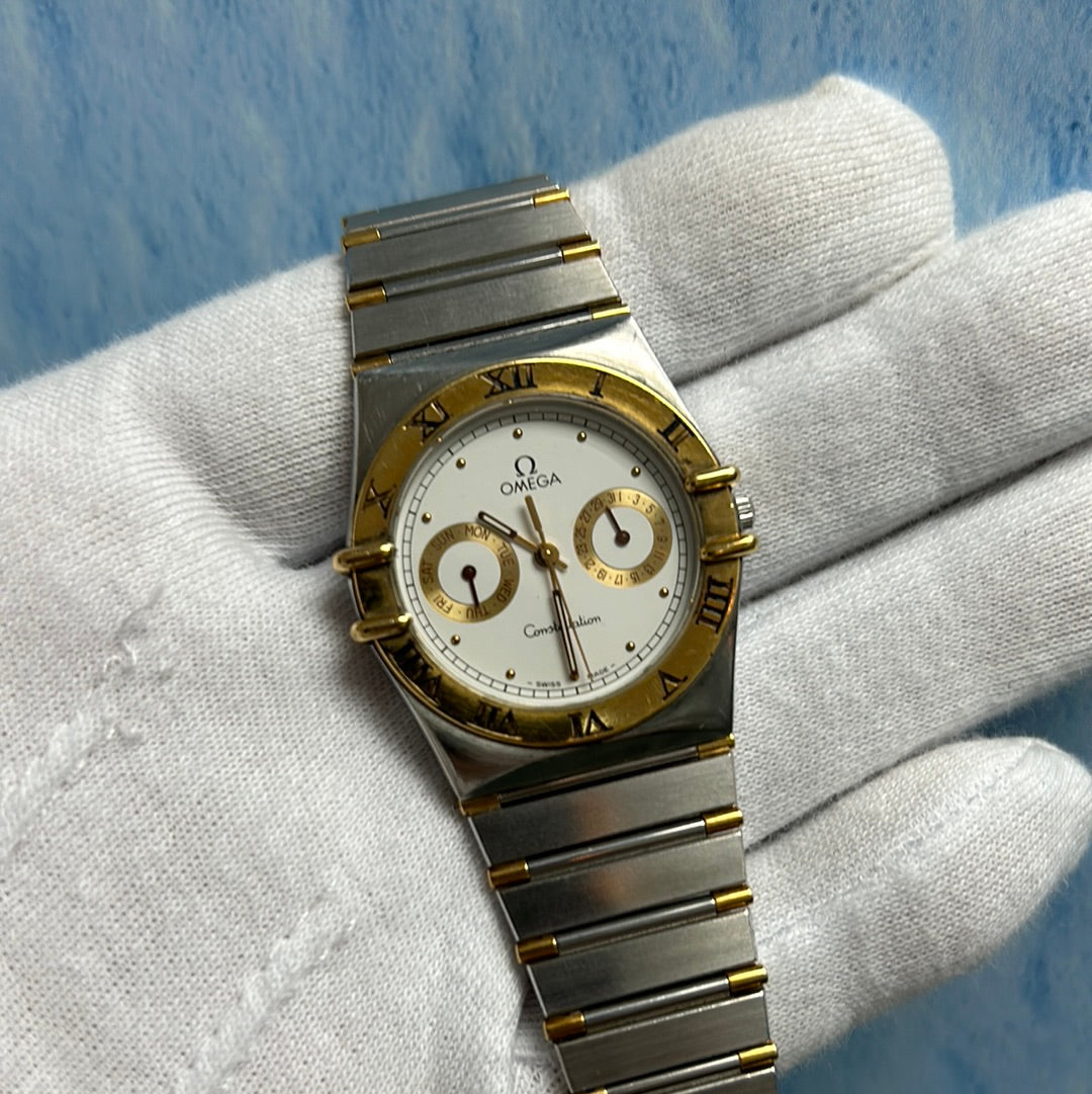 OMEGA TT CONSTELLATION QTZ