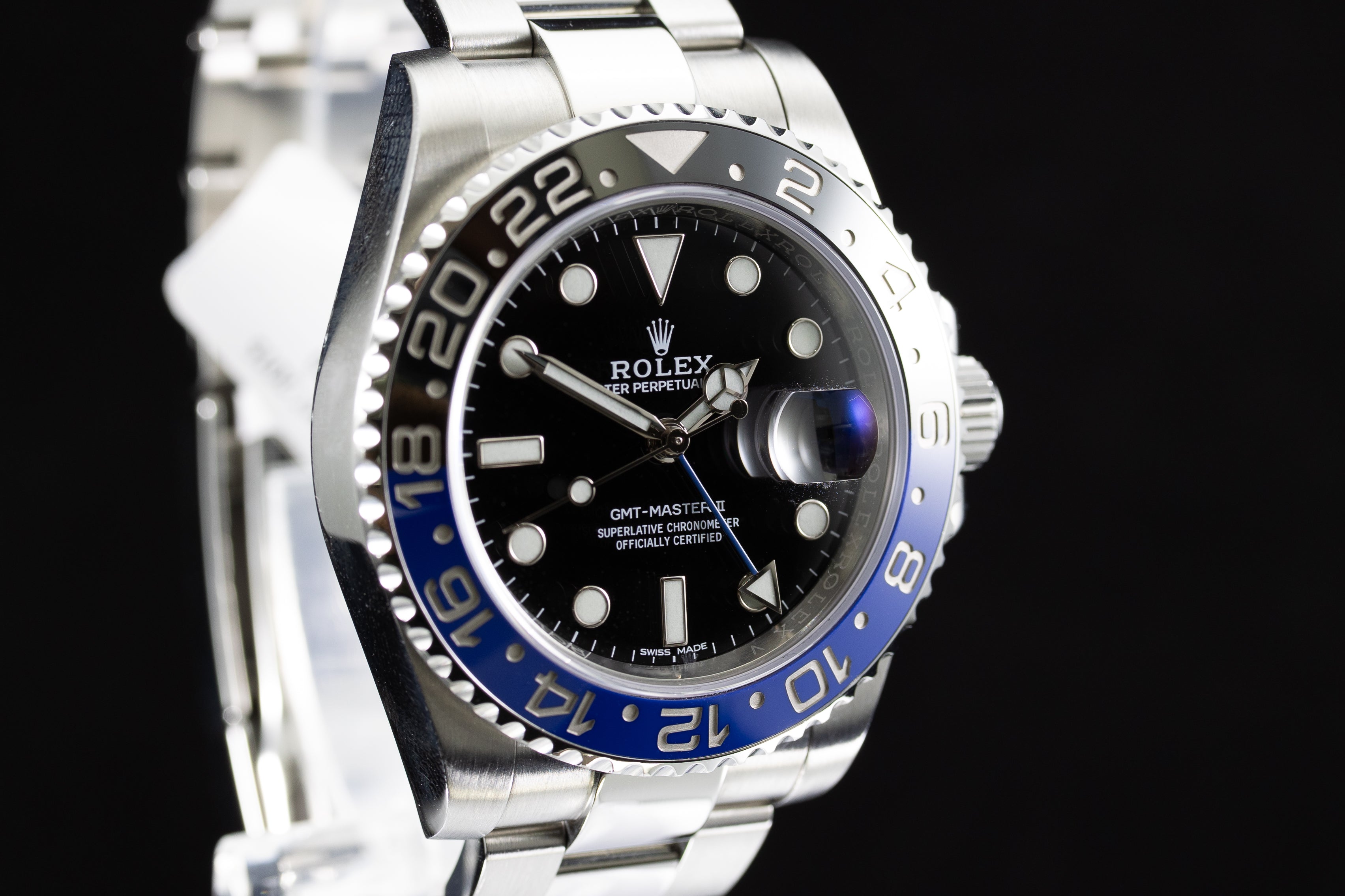 Pre Owned | Rolex GMT-Master II 'Batman' 116710BLNR 2015