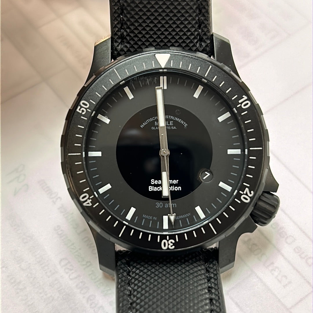 Muhle Glashutte Sea Timer Black Motion M1-41-83-CB