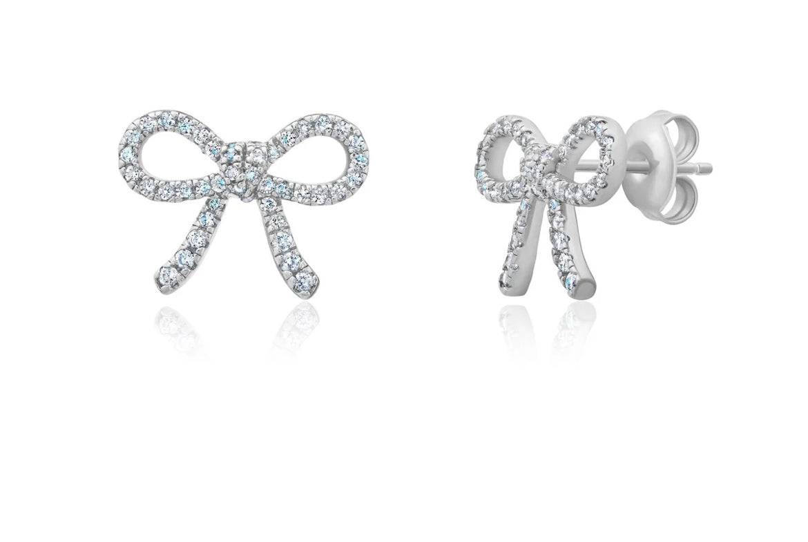 Crislu Fairytale Bow Earrings in Platinum
SKU: 9012899E00CZ