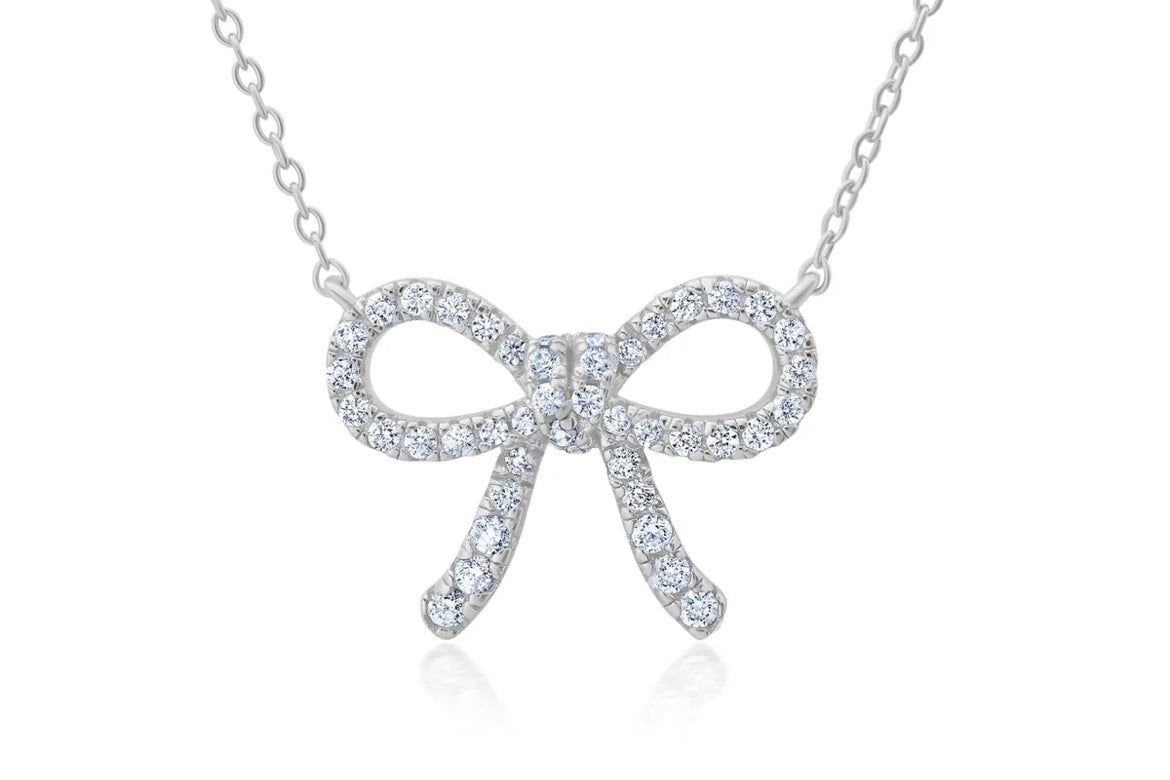 CRISLU
Fairytale Bow Necklace in Platinum
SKU: 9012899N16CZ