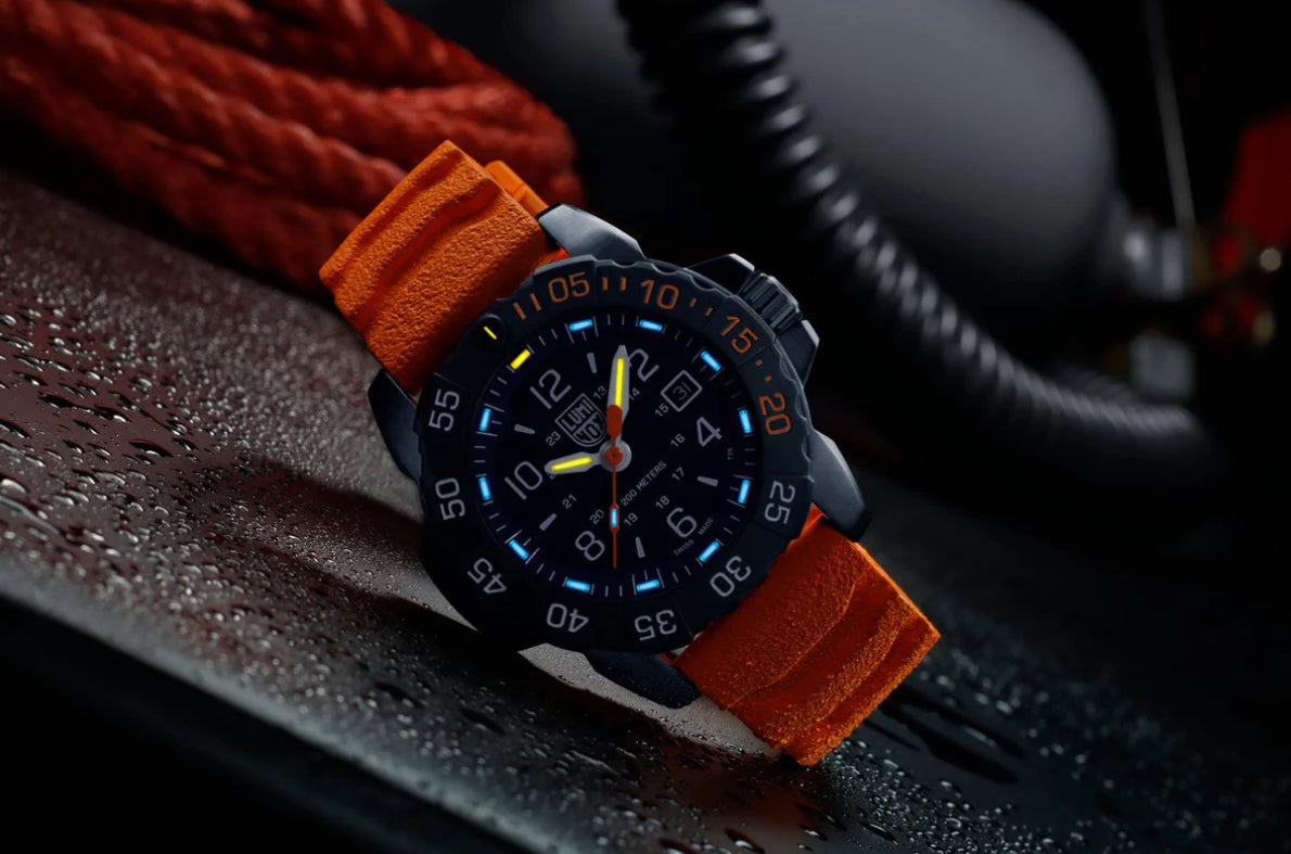 Luminox Navy SEAL Foundation 'Back to the Blue' Set Military Dive Watch, 45mm SKU: XS.3253.CBNSF.SET