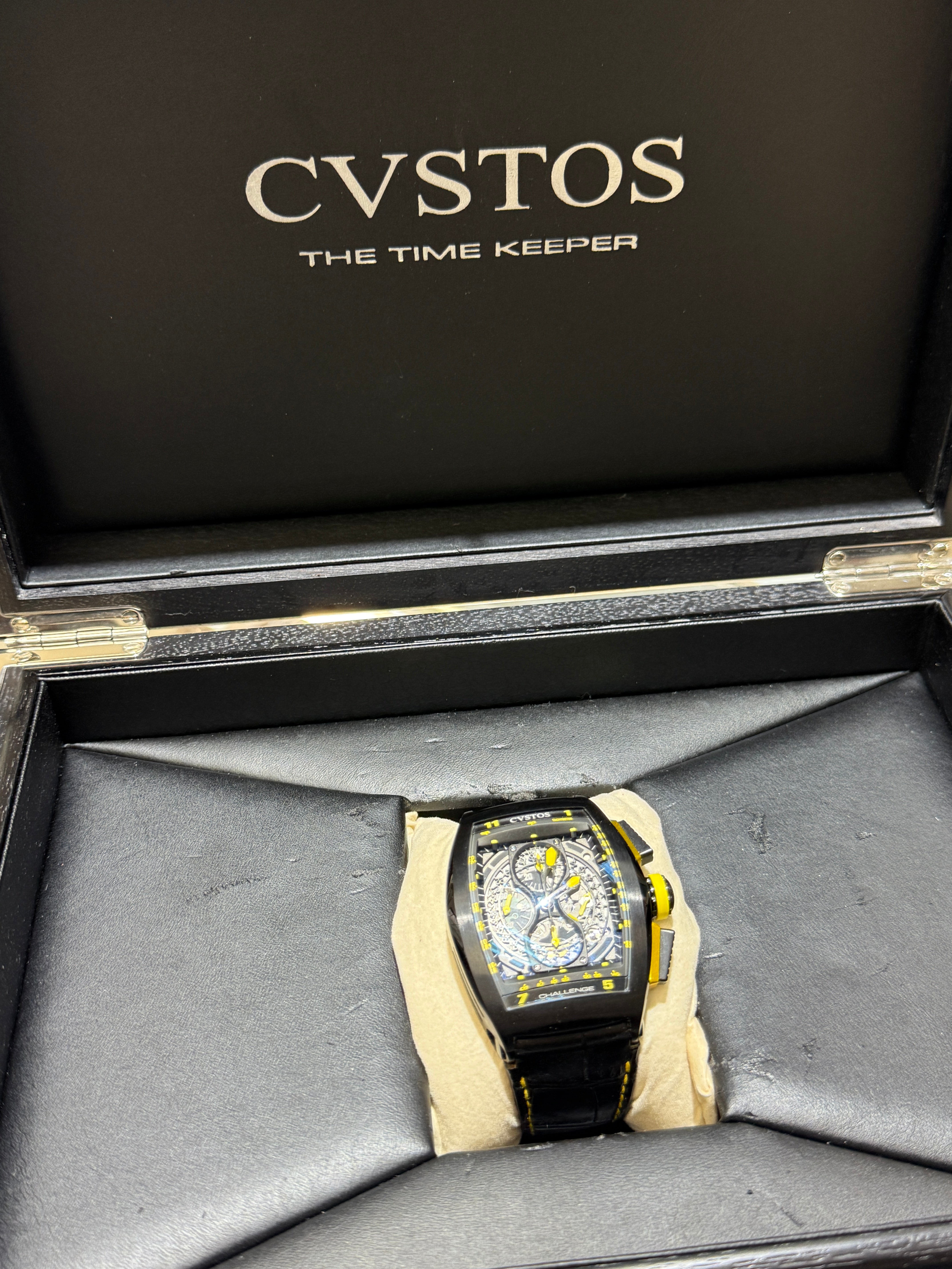 Cvstos Challenge Grand Prix Limited Special Edition Black Yellow 100 Pieces