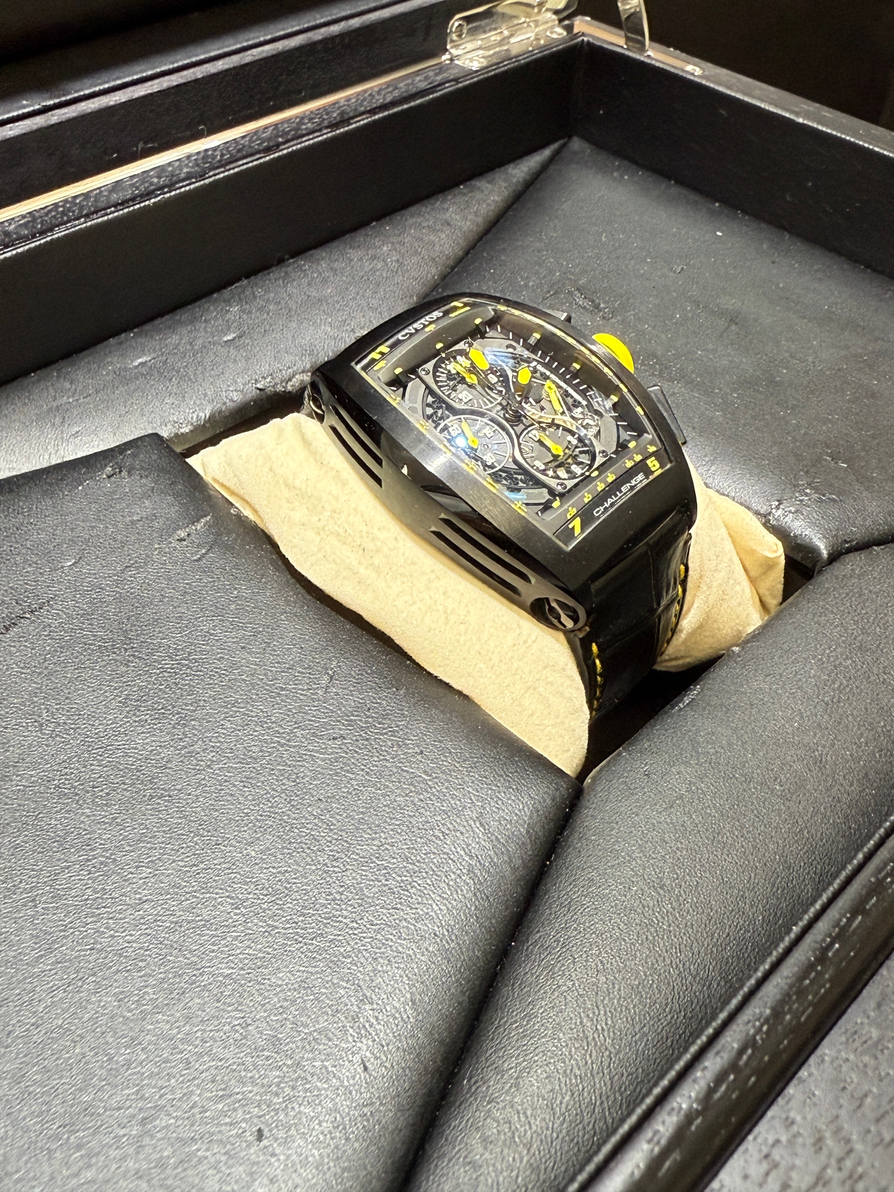 Cvstos Challenge Grand Prix Limited Special Edition Black Yellow 100 Pieces