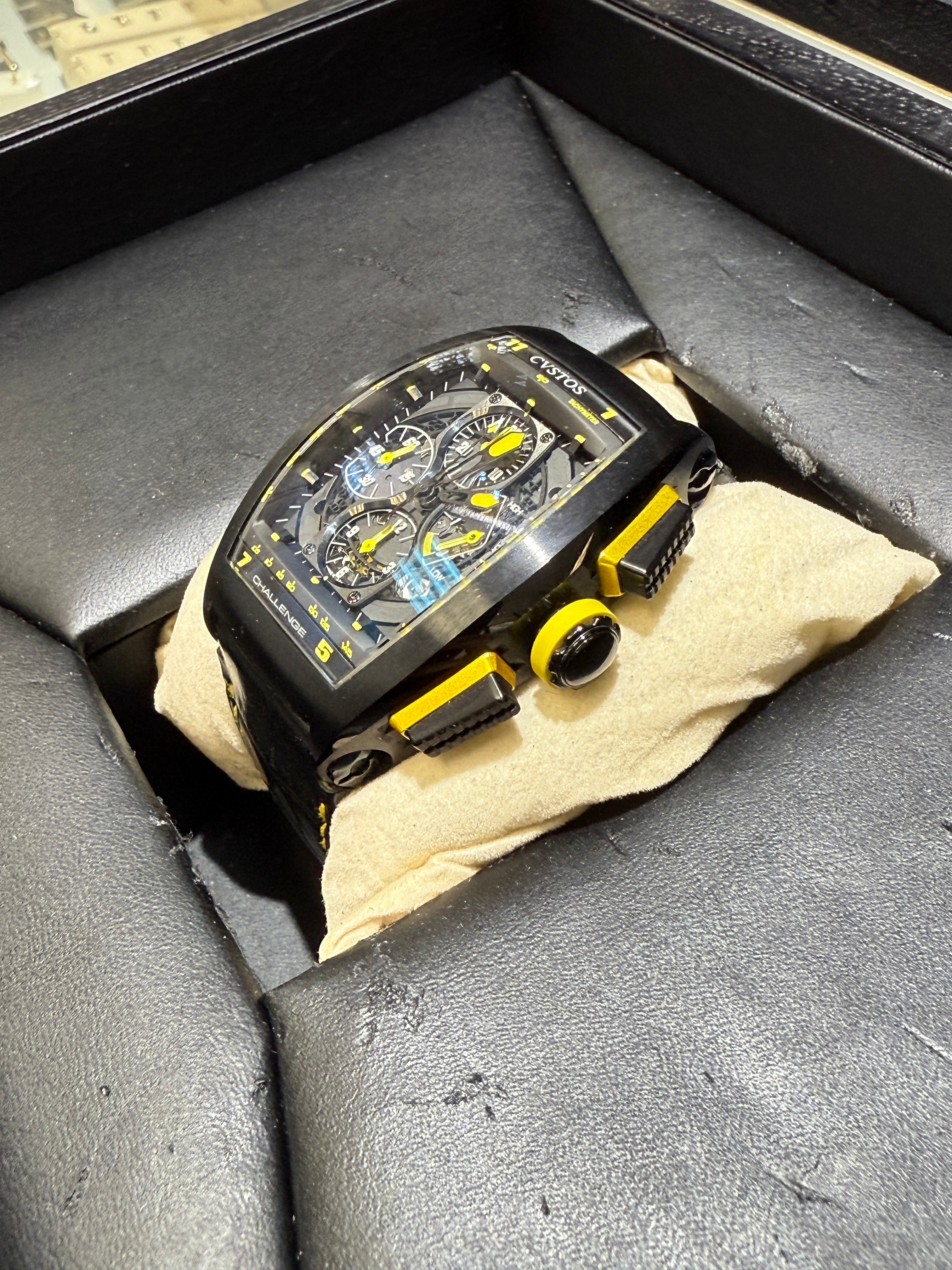 Cvstos Challenge Grand Prix Limited Special Edition Black Yellow 100 Pieces