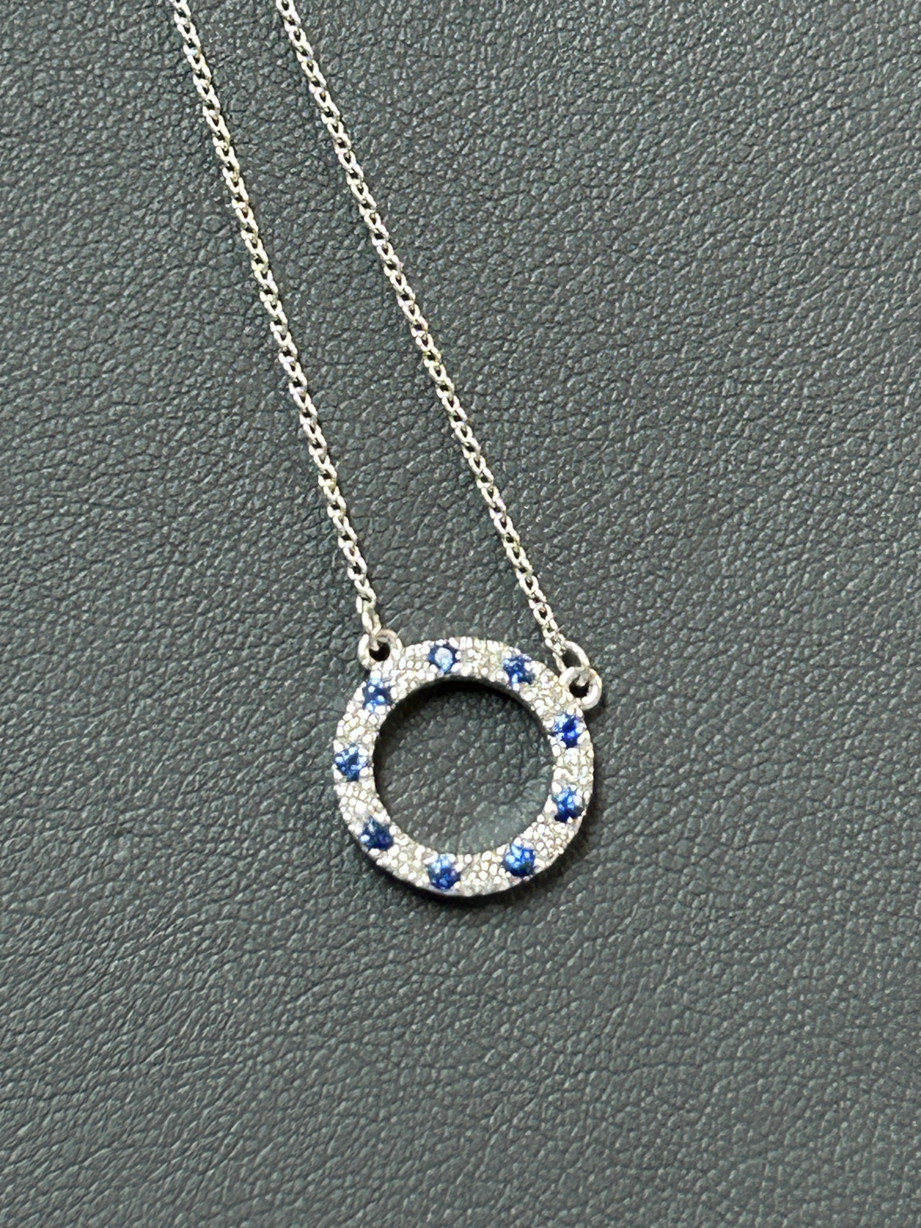 Diamond and Sapphire Pendant FPDOO2409AWBS