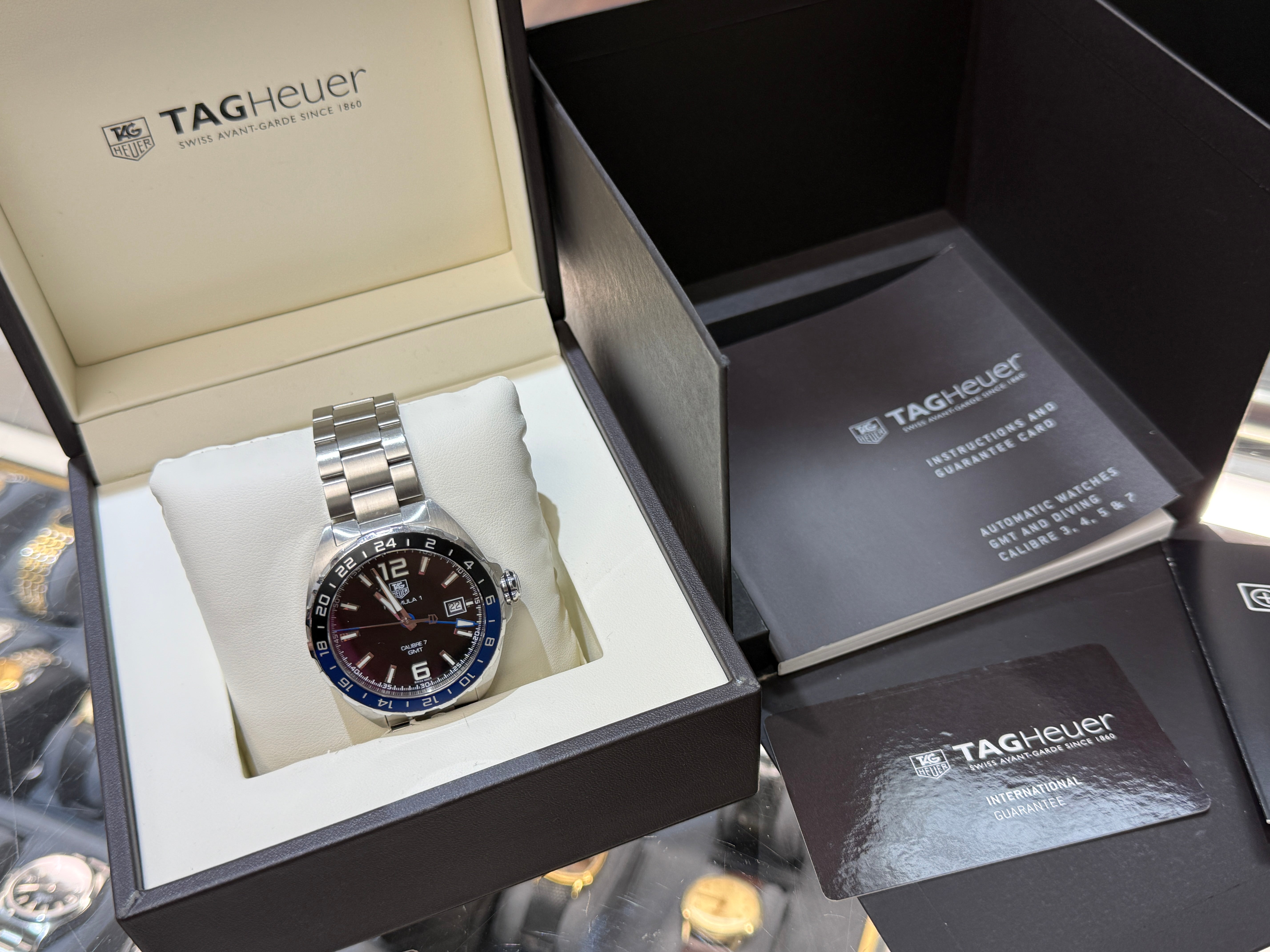 PRE OWNED TAG HEUER Formula 1 GMT WAZ211A