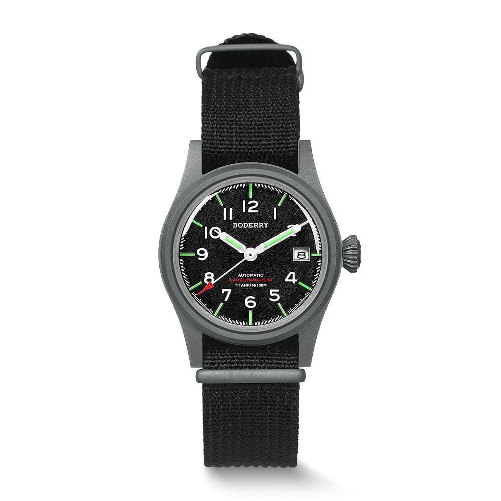 Pre Owned | Bowery Waterproof Titanium Automatic Field Watch