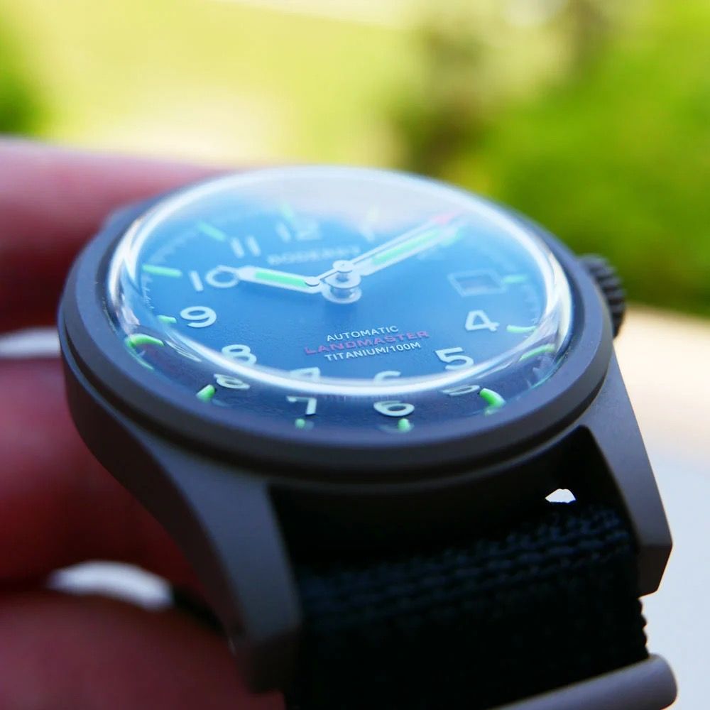 Pre Owned | Bowery Waterproof Titanium Automatic Field Watch