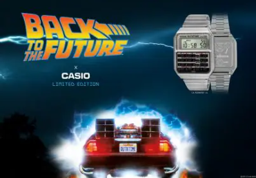 LIMITED EDITION! BACK TO THE FUTURE CASIO WATCH CA500WEBF-1A