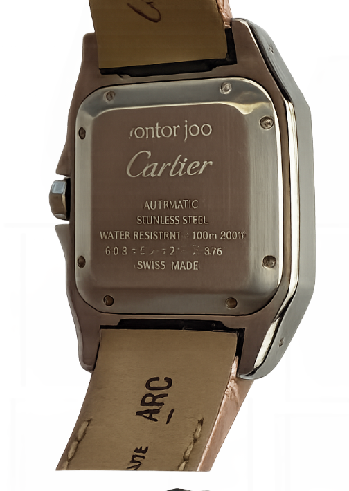 Cartier Santos 100 Panther 33 mm Pre Owned