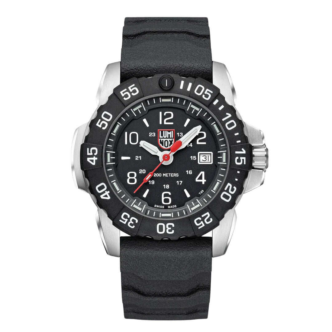 Luminox Navy SEAL Rubber, Steel, CARBONOX™ (RSC) Military Dive Watch, 45 mm SKU: XS.3251.CB