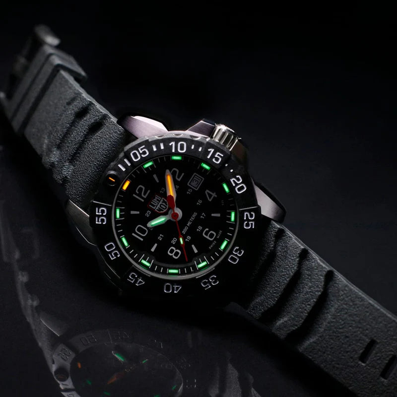 Luminox Navy SEAL Rubber, Steel, CARBONOX™ (RSC) Military Dive Watch, 45 mm SKU: XS.3251.CB