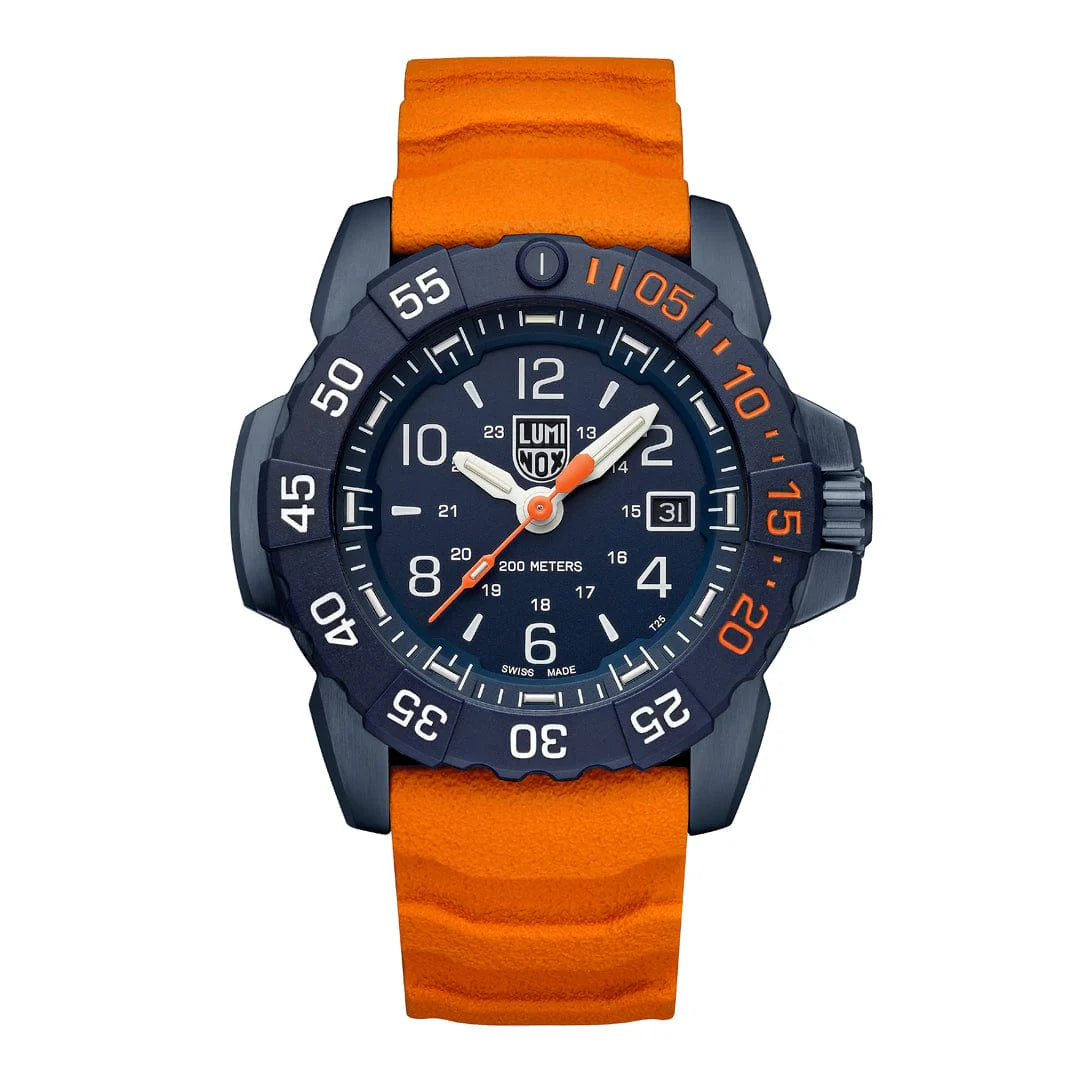 Luminox Navy SEAL Foundation 'Back to the Blue' Set Military Dive Watch, 45mm SKU: XS.3253.CBNSF.SET