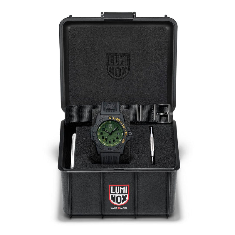 Luminox Navy SEAL Foundation 3500 Series Military Dive Watch, 45 mm XS.3517.NSF.SET