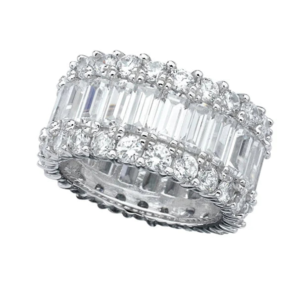 10.65cttw Baguette Eternity Band in Platinum 907298R80CZ