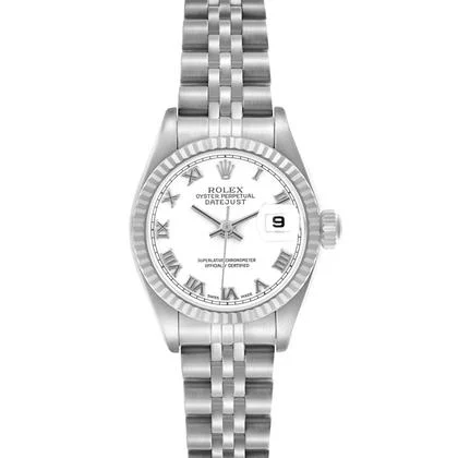 Rolex Steel White Gold White Dial Pre Owned | 79174