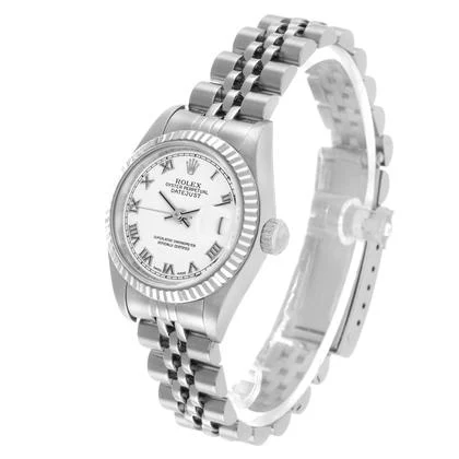 Rolex Steel White Gold White Dial Pre Owned | 79174