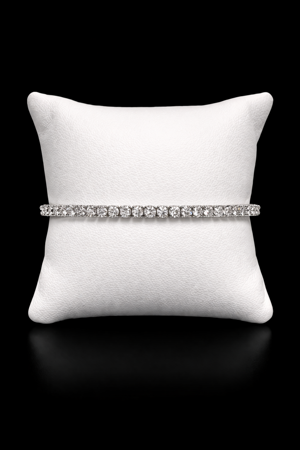 14K White Gold Diamond Tennis Bracelet | FBR2269AWD