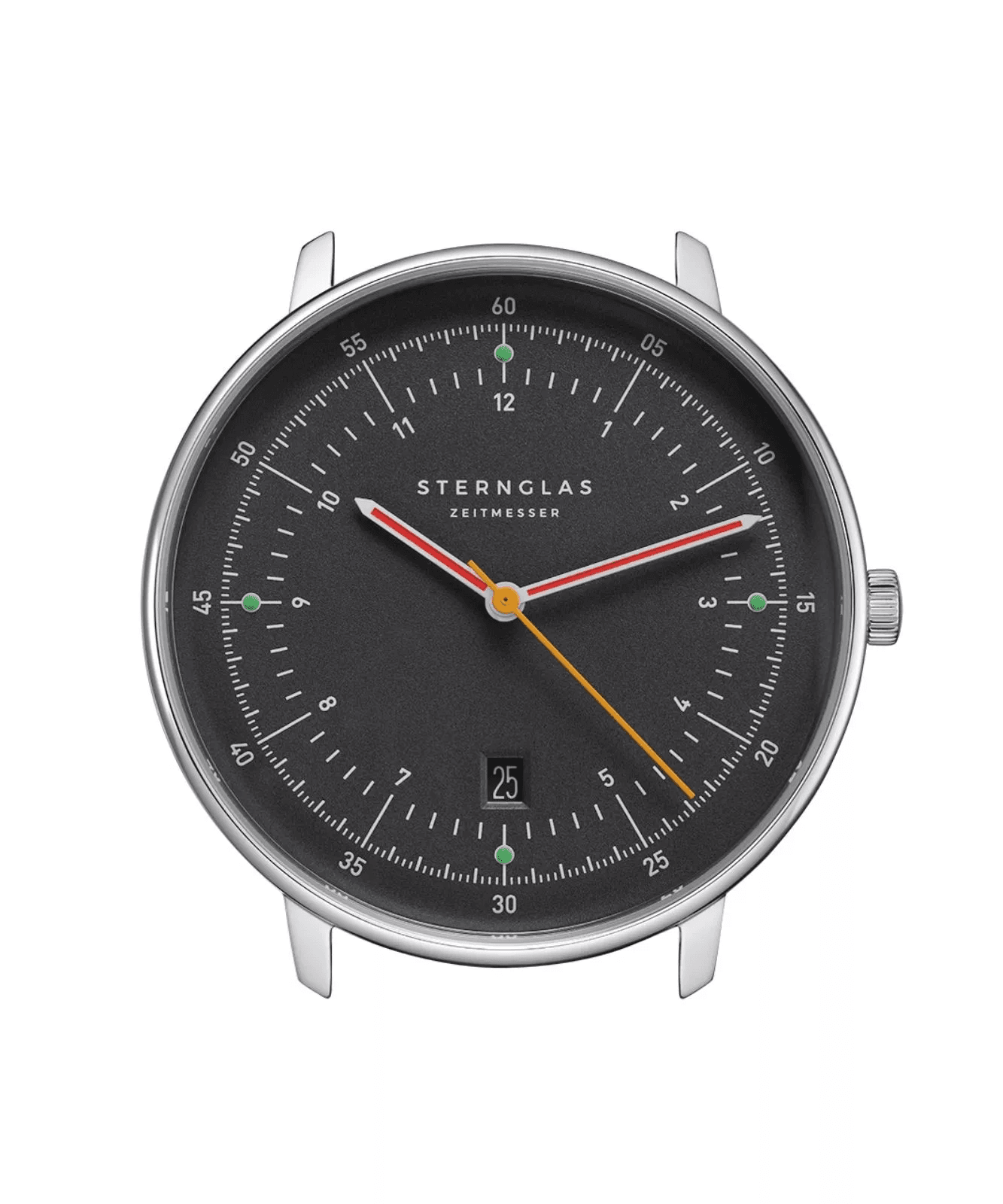 Sternglas | S01-HH39-BR02 Sternglas Hamburg Neugraphite watch