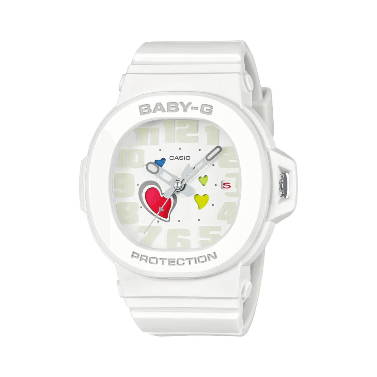 G Shock | BGA10-7A White Playful Heart Series