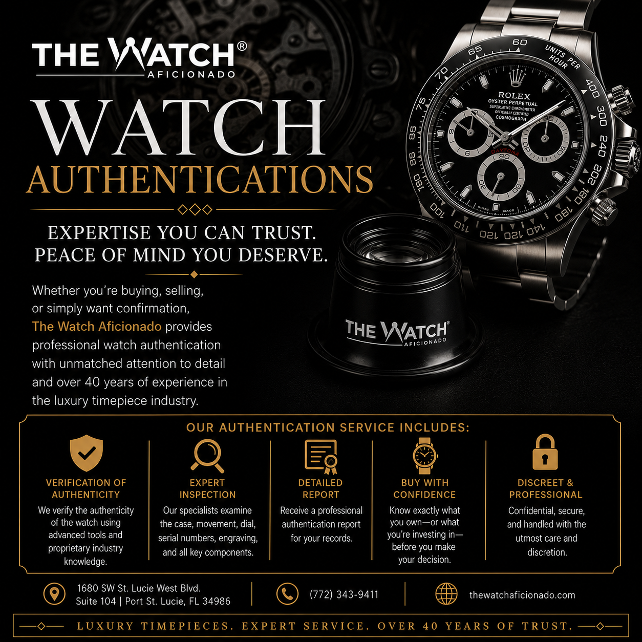 Why Professional Watch Authentication Matters Before You Buy, Sell, or Trade