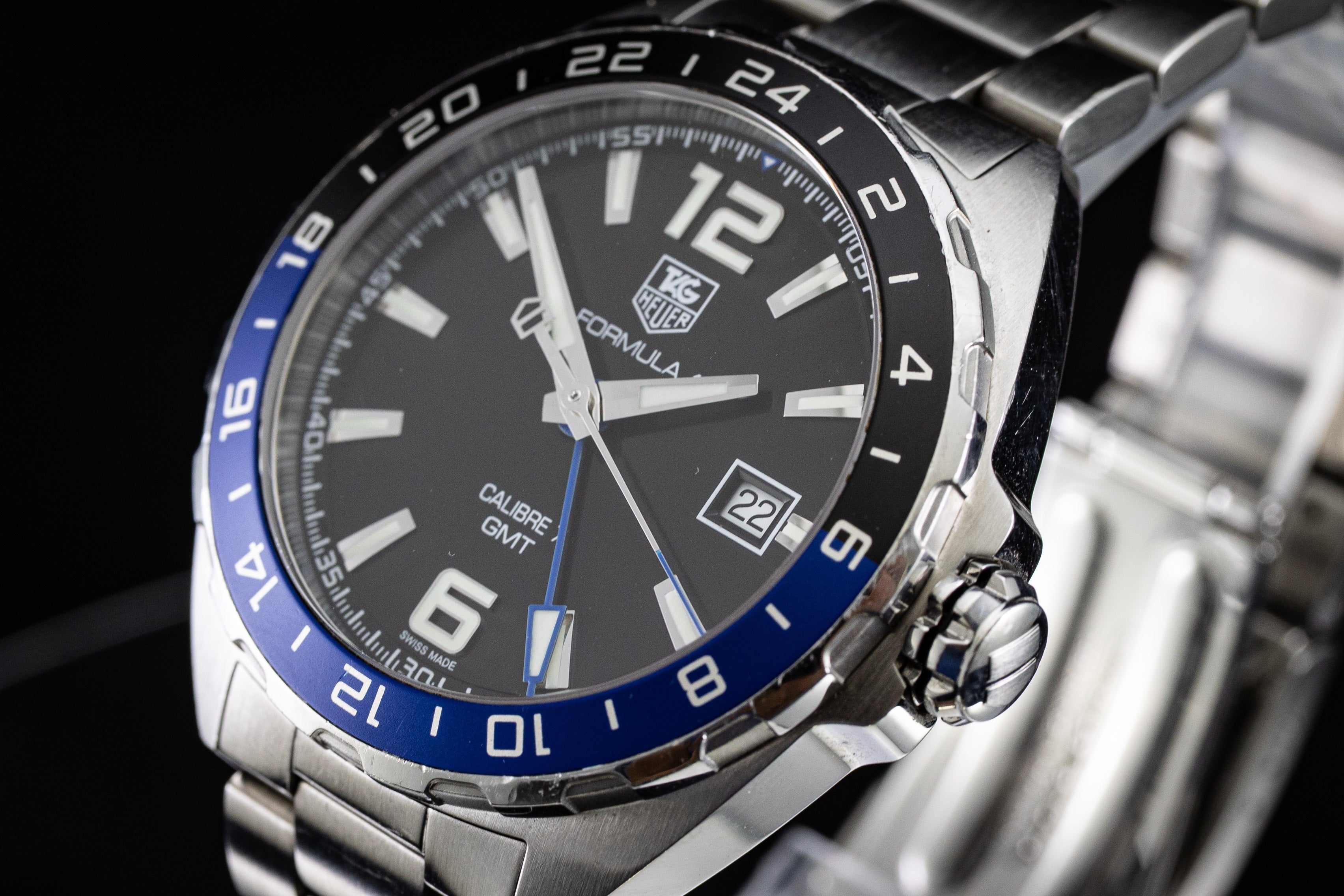 PRE OWNED TAG HEUER Formula 1 GMT WAZ211A