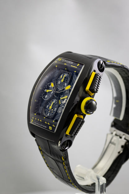 Cvstos Challenge Grand Prix Limited Special Edition Black Yellow 100 Pieces