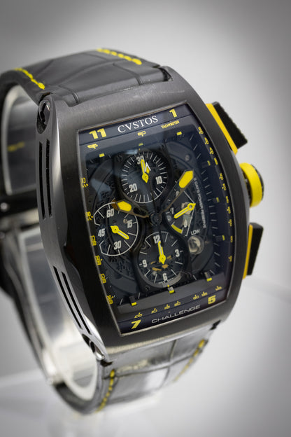 Cvstos Challenge Grand Prix Limited Special Edition Black Yellow 100 Pieces