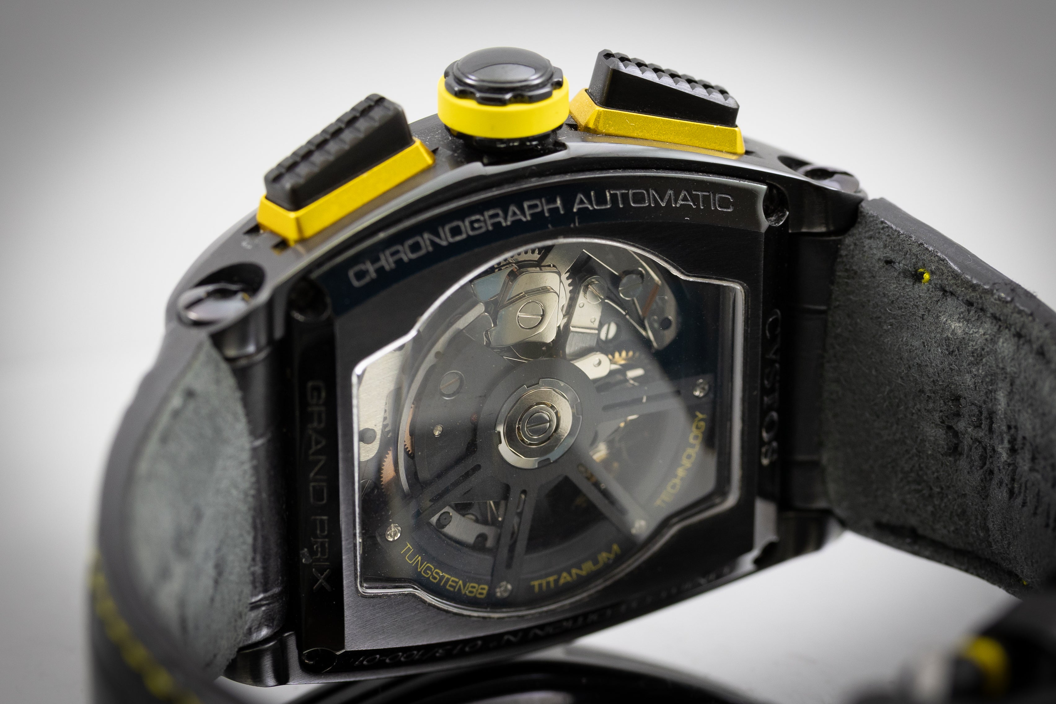 Cvstos Challenge Grand Prix Limited Special Edition Black Yellow 100 Pieces