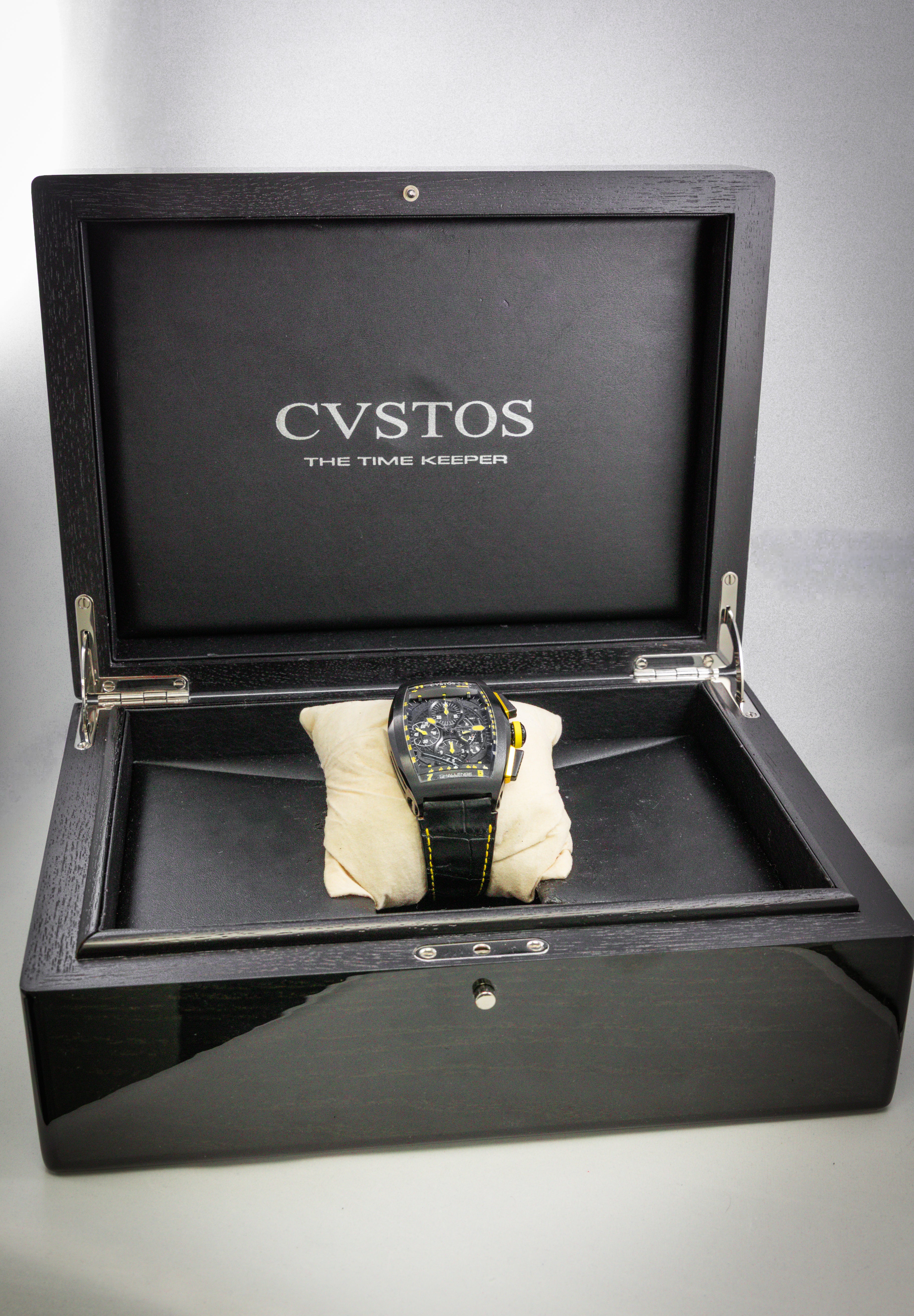 Cvstos Challenge Grand Prix Limited Special Edition Black Yellow 100 Pieces