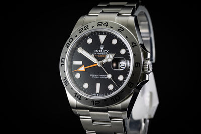 Pre Owned | Rolex Explorer II, 42mm Black Dial 2015 216570