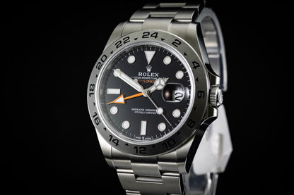 Pre Owned | Rolex Explorer II, 42mm Black Dial 2015 216570