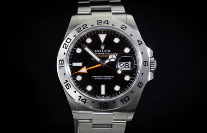 Pre Owned | Rolex Explorer II, 42mm Black Dial 2015 216570