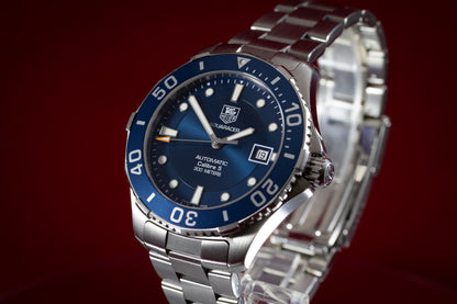 Pre Owned | Tag Heuer Aquaracer Calibre 5 WAN2111.BA0822