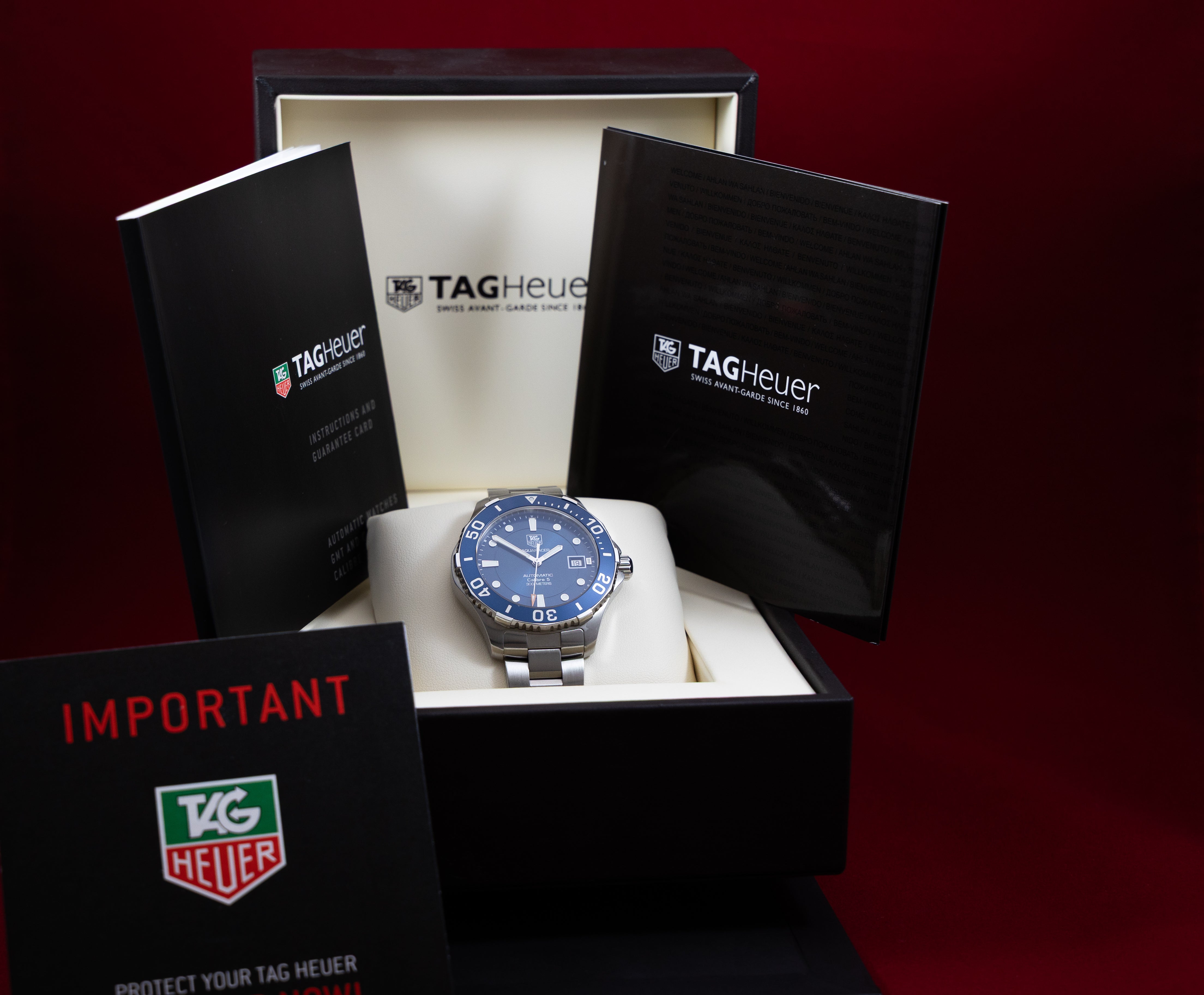 Pre Owned | Tag Heuer Aquaracer Calibre 5 WAN2111.BA0822