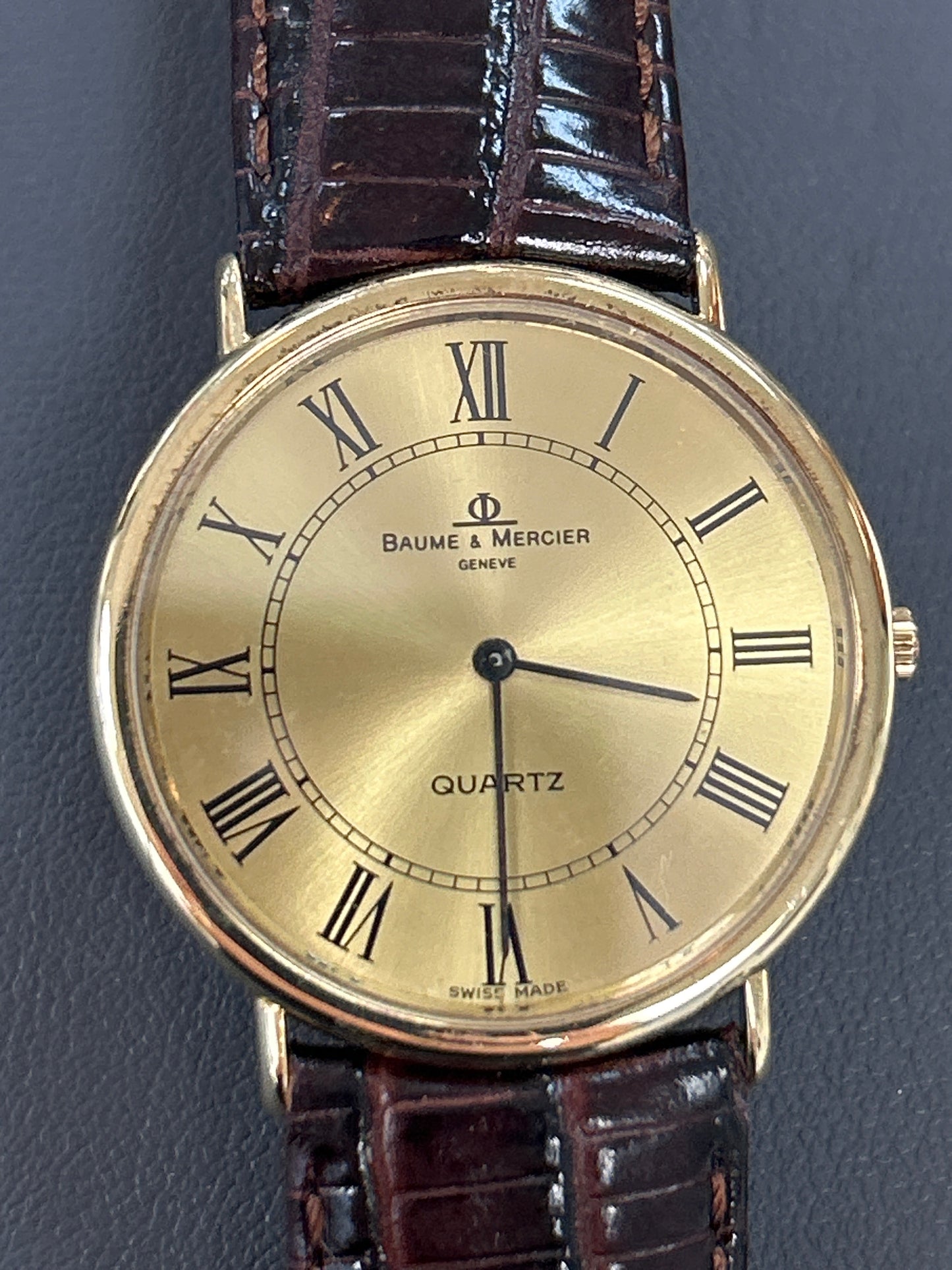 Vintage 14K Gold Baume & Mercier