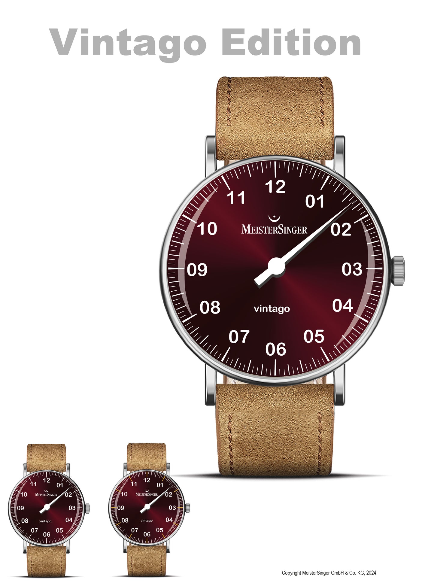 Meistersinger RedBar Limited Edition Vintago VT908