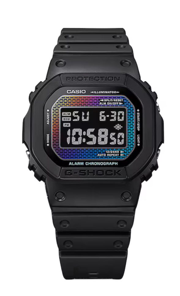 G-SHOCK Rainbow Brick Unisex Watch DW5600RW-1