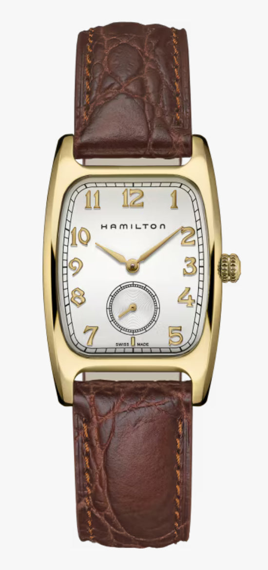 Hamilton AMERICAN CLASSIC
BOULTON QUARTZ
Quartz | 27mm x 32mm | H13431553