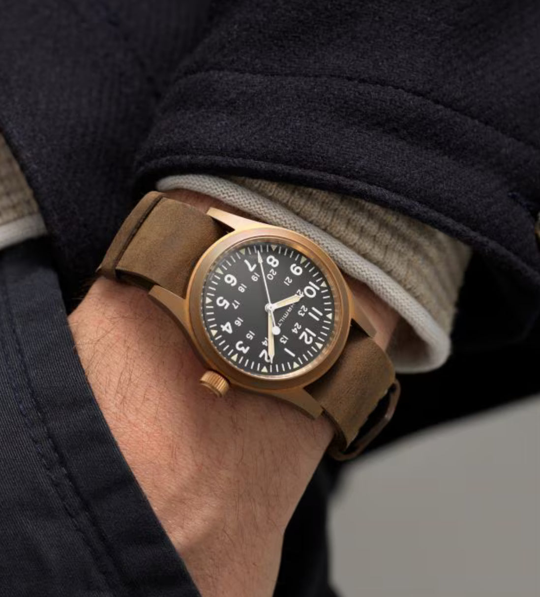 Hamilton KHAKI FIELD
MECHANICAL BRONZE. Mechanical | 38mm | H69459530