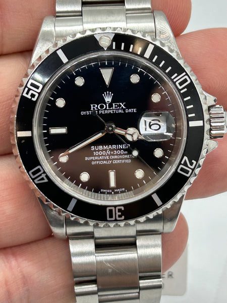Pre Owned Rolex Submariner 16610