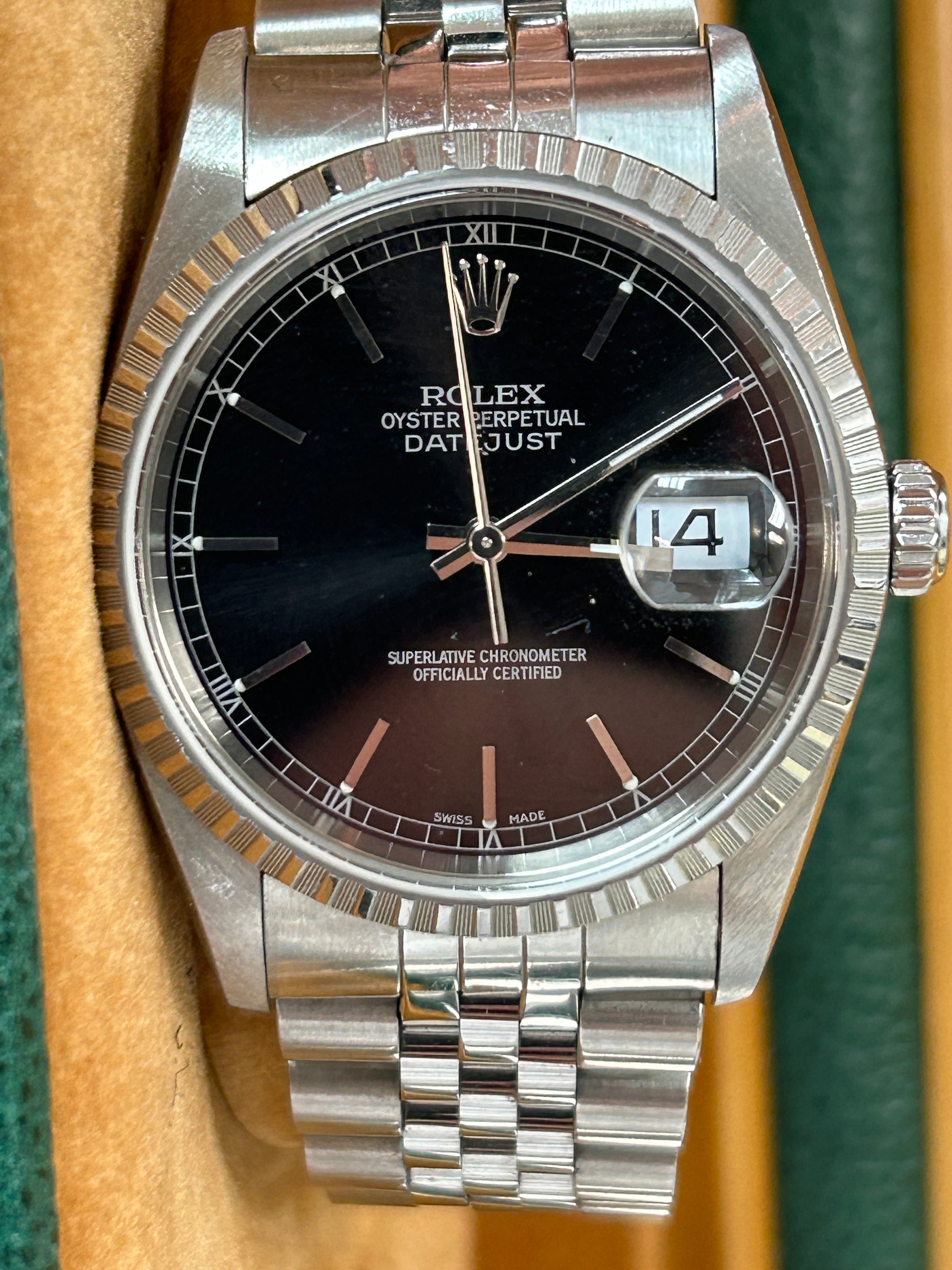 Pre Owned Rolex Datejust 16220