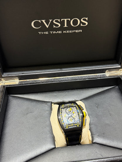 Cvstos Challenge Grand Prix Limited Special Edition Black Yellow 100 Pieces