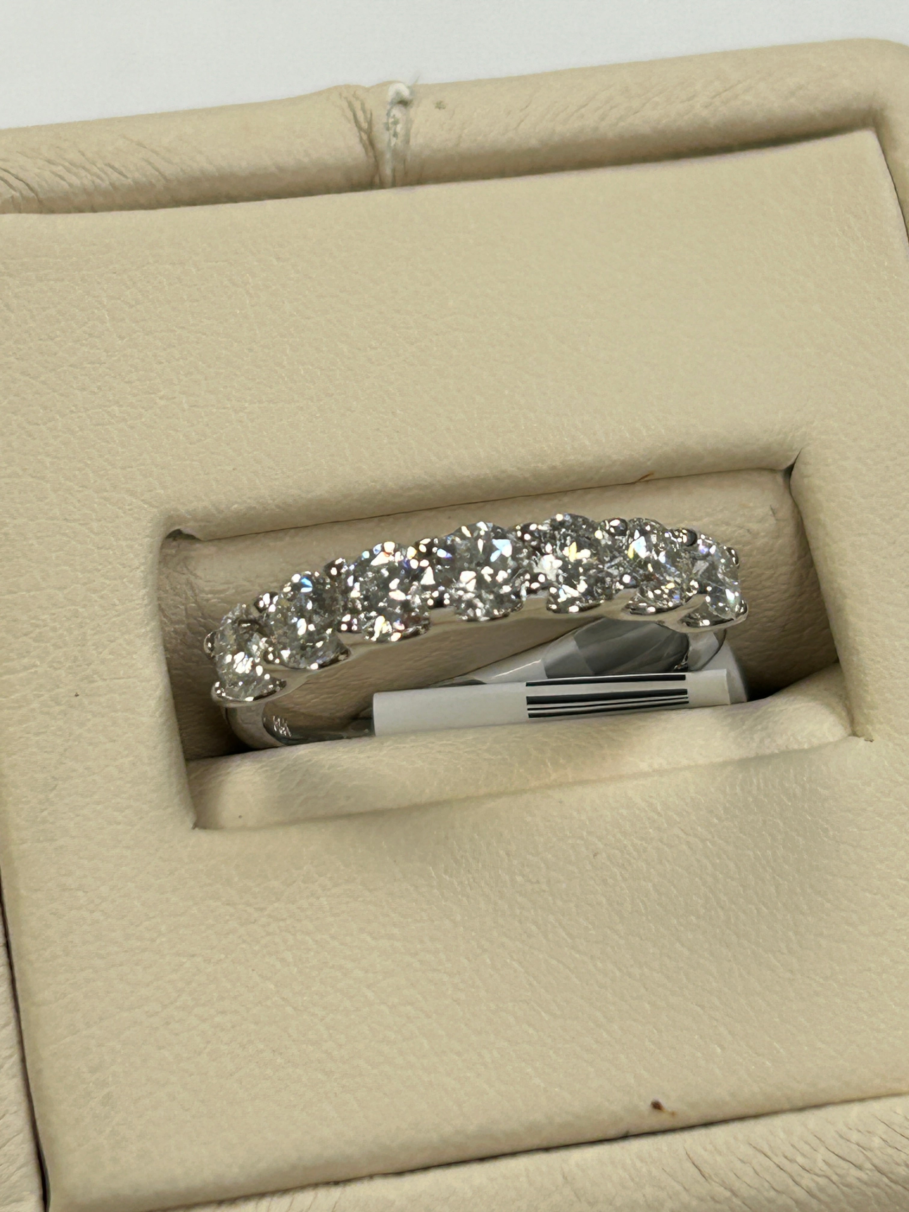 14K White Gold Diamond Wedding Band FRGUS07100AWD