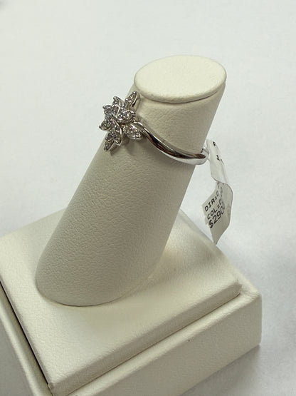 14K White Gold Diamond Ring. FRG002706AWD