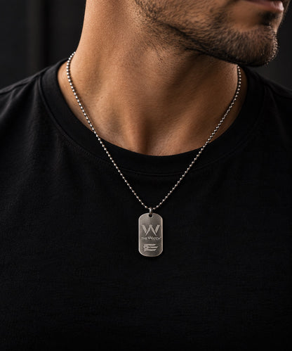 The Watch Aficionado Puerto Rico Dog Tag (Chain Not Included)