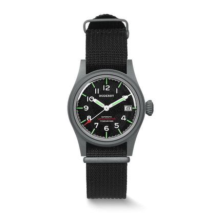 Pre Owned | Bowery Waterproof Titanium Automatic Field Watch